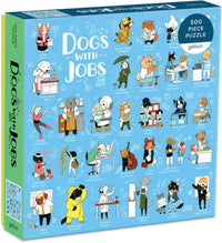 Dogs with Jobs 500 pc Puzzle