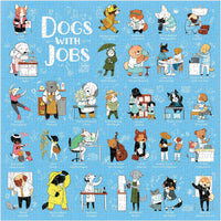 Dogs with Jobs 500 pc Puzzle