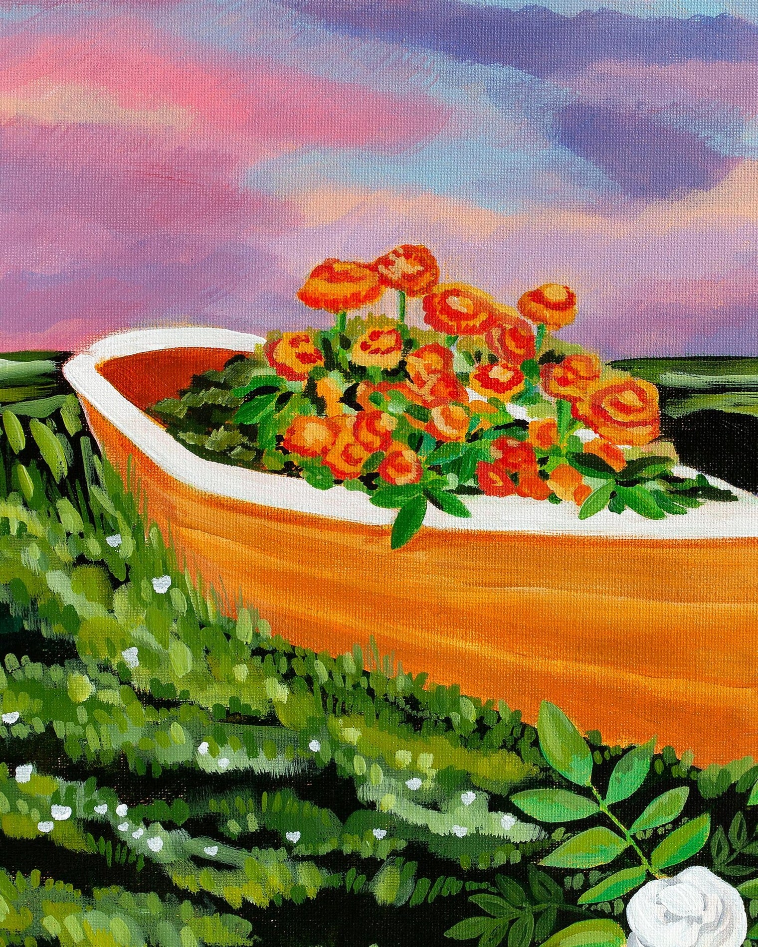 Lyndsay Hubley - Dory Garden Print