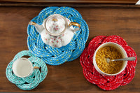 All For Knot Rope Weaving Inc - 8" Fishermans' Trivet