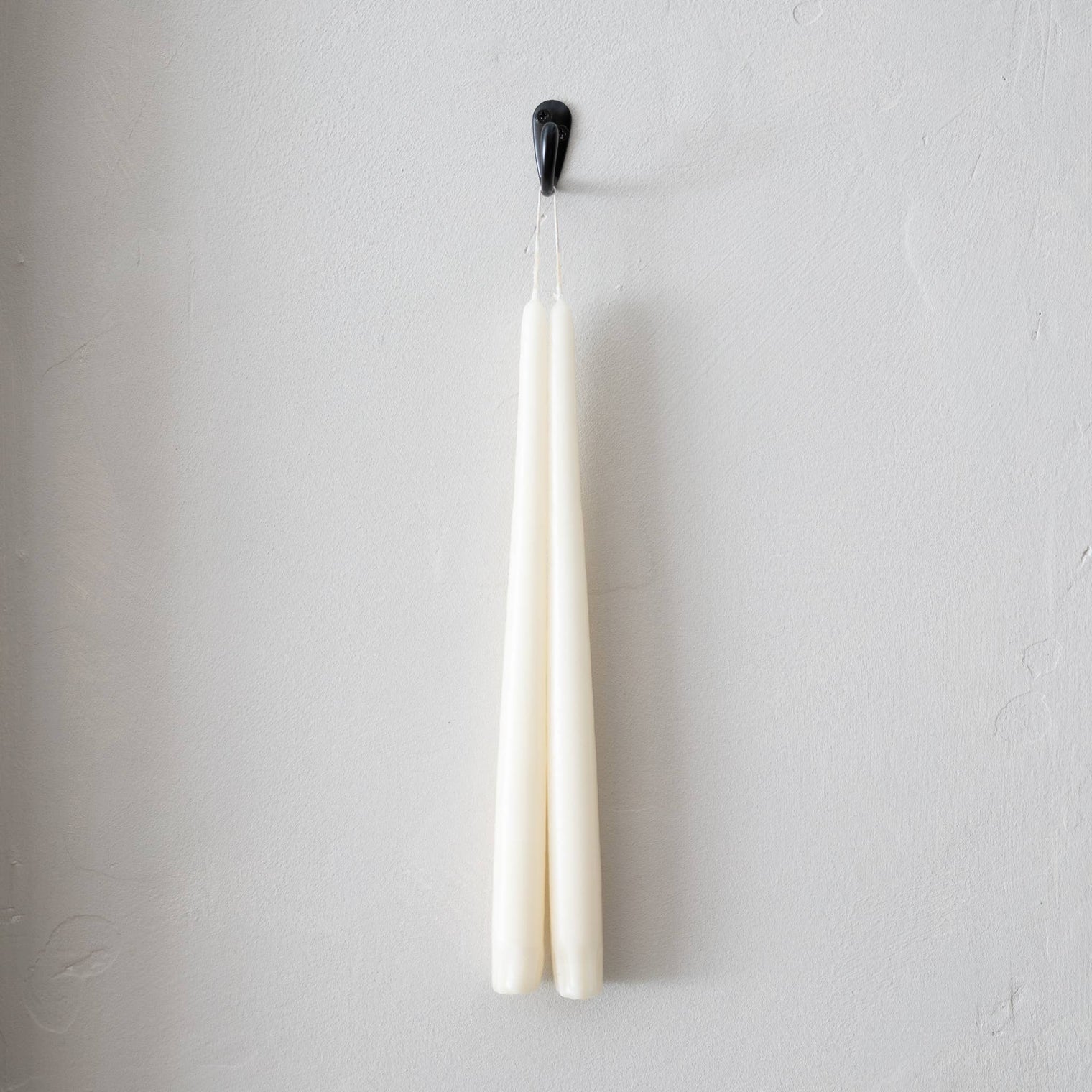 SOCCO Designs - Taper Candles - Pair Ivory