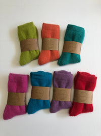 Billy Bamboo - Fluffy Angora Socks