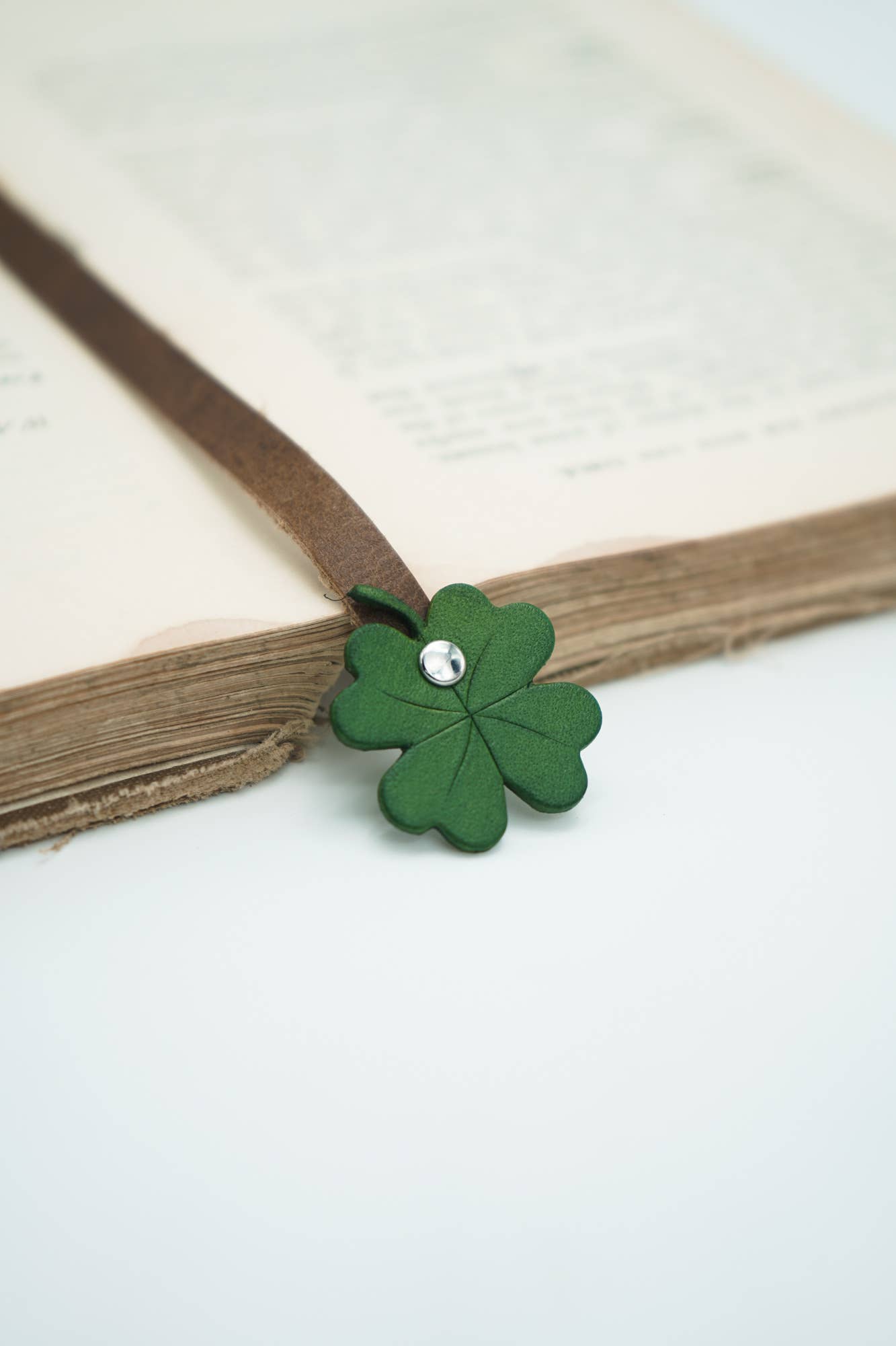 Four Leaf Clover Bookmark