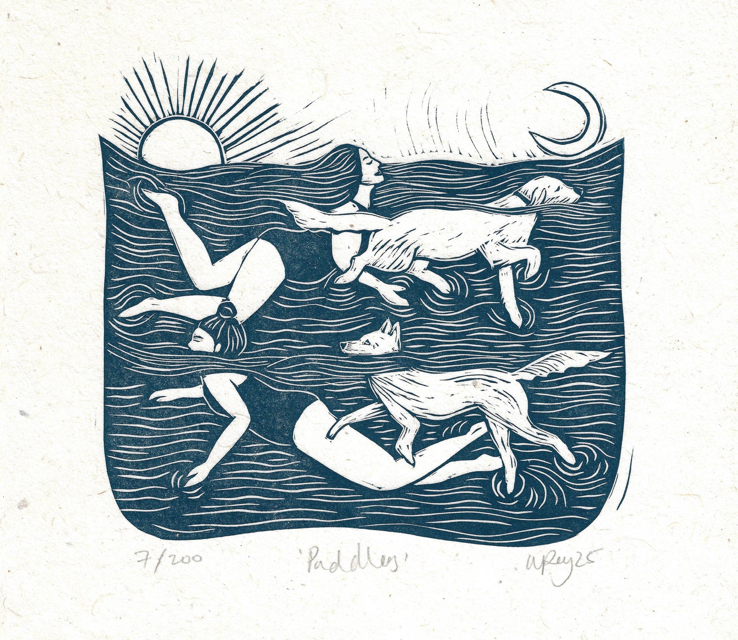Prints by the Bay - Paddlers Card
