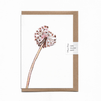 Flower Brick - A6 100% Recycled "Dandelion" Greeting Card