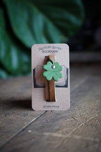 Four Leaf Clover Bookmark