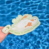 Le Petit Lapin Art Studio - Silly Duck Sticker