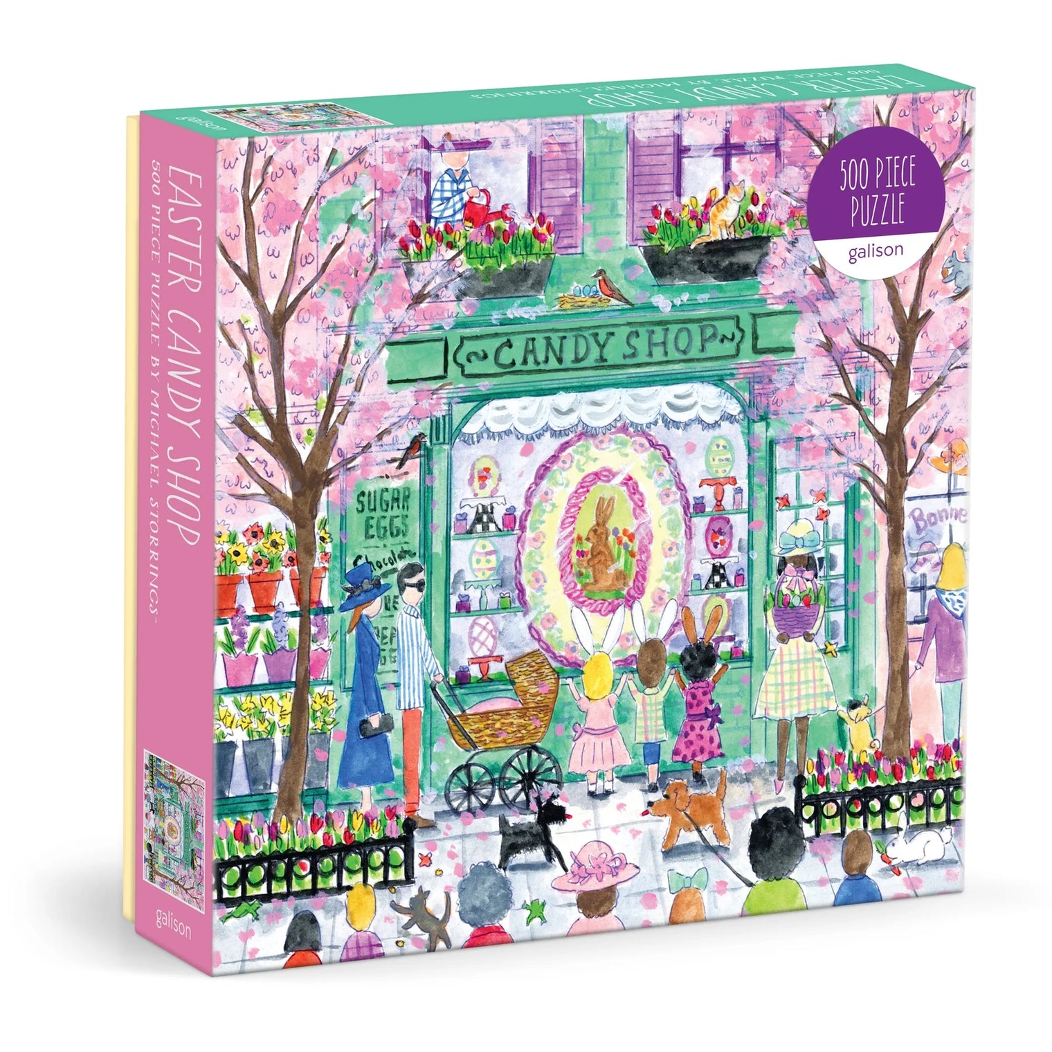 Michael Storrings Candy Shop 500 Piece Puzzle