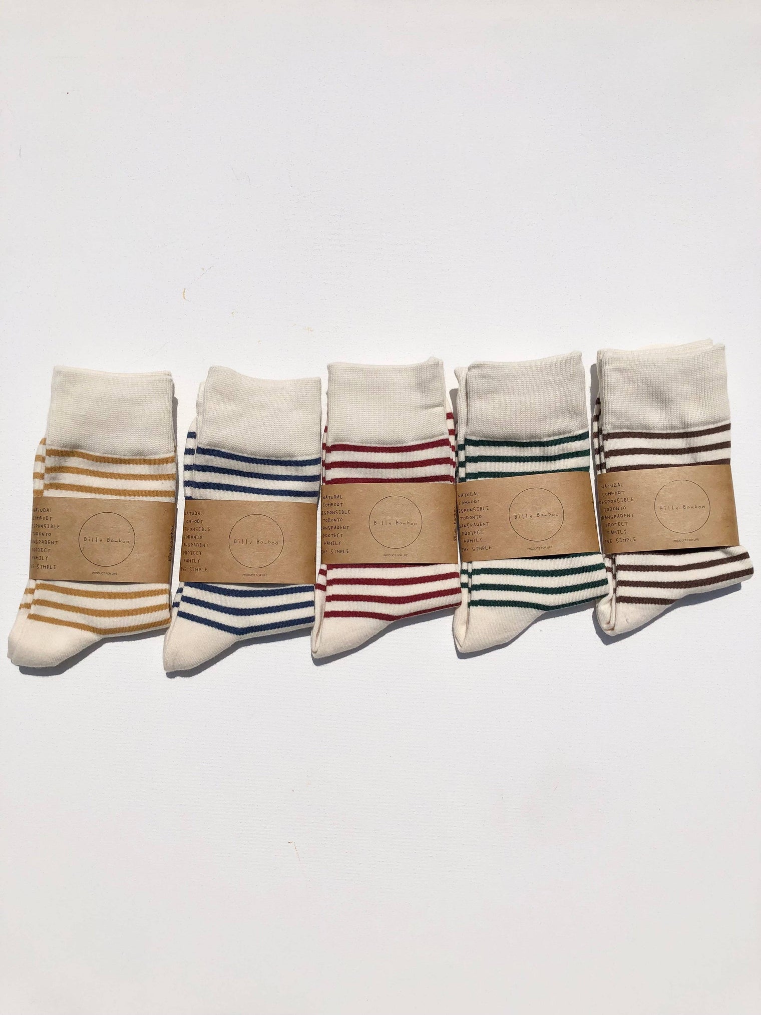 Billy Bamboo - COLOR STRIPE SOCKS