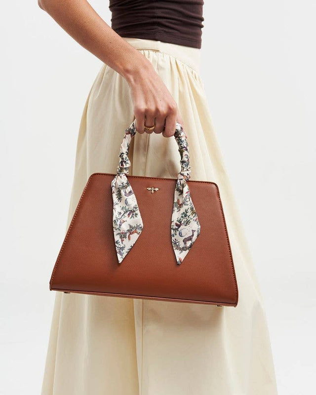 Fable England UK - Pumpkin Tan Tote Bag