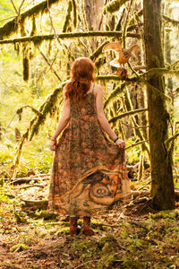 Market of Stars - Woodland Wisdom Bohéme Maxi Slip Dress