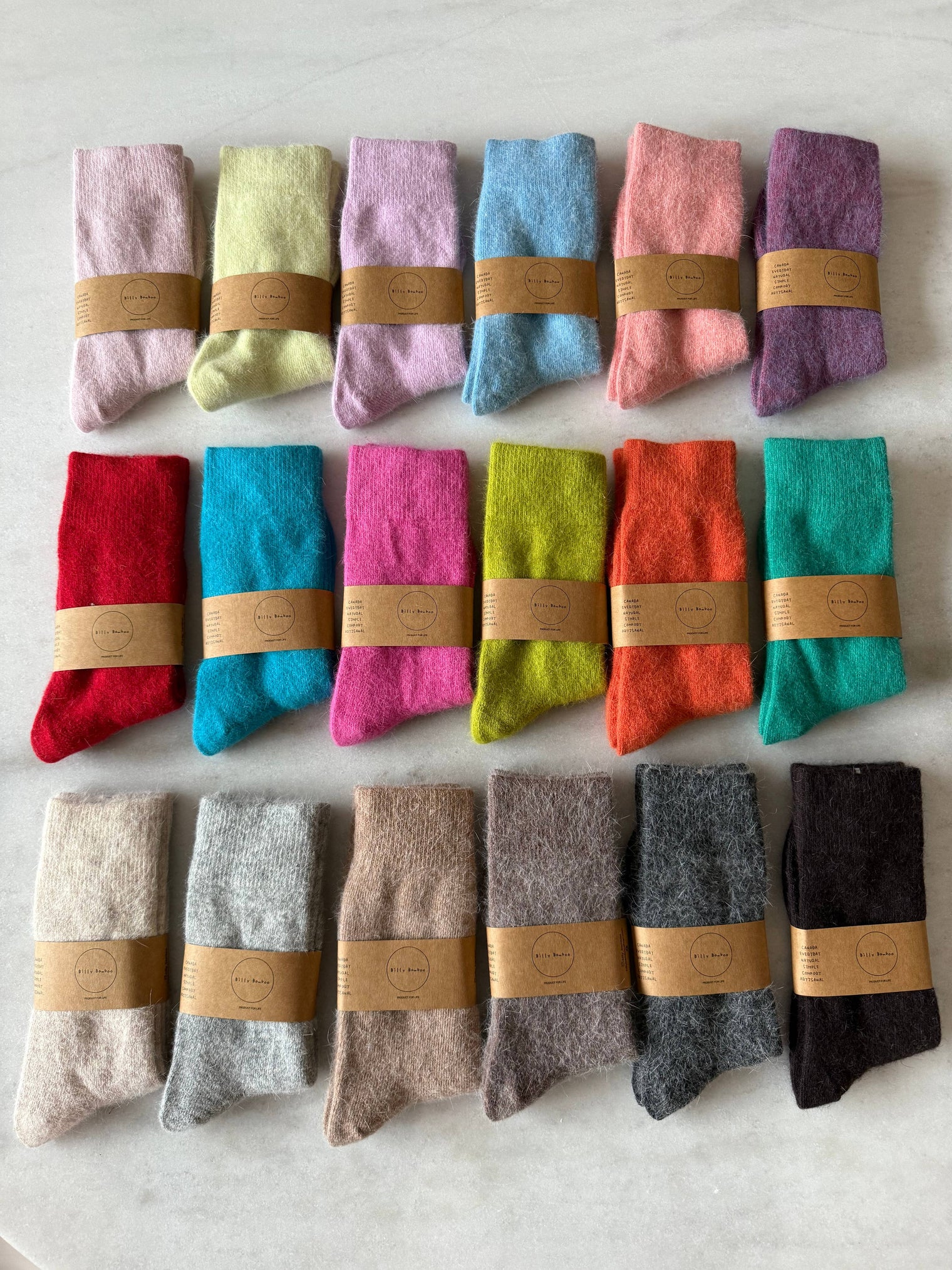 Billy Bamboo - Fluffy Angora Wool