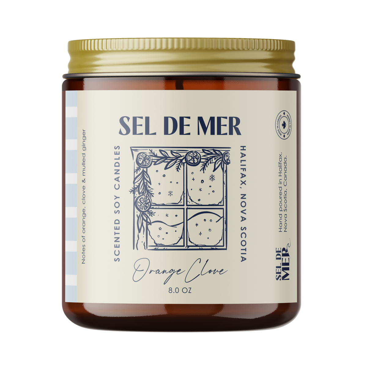 Sel de Mer Candle Company - Candle - Orange Clove