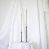 Taper Candles - Pair Oatmeal