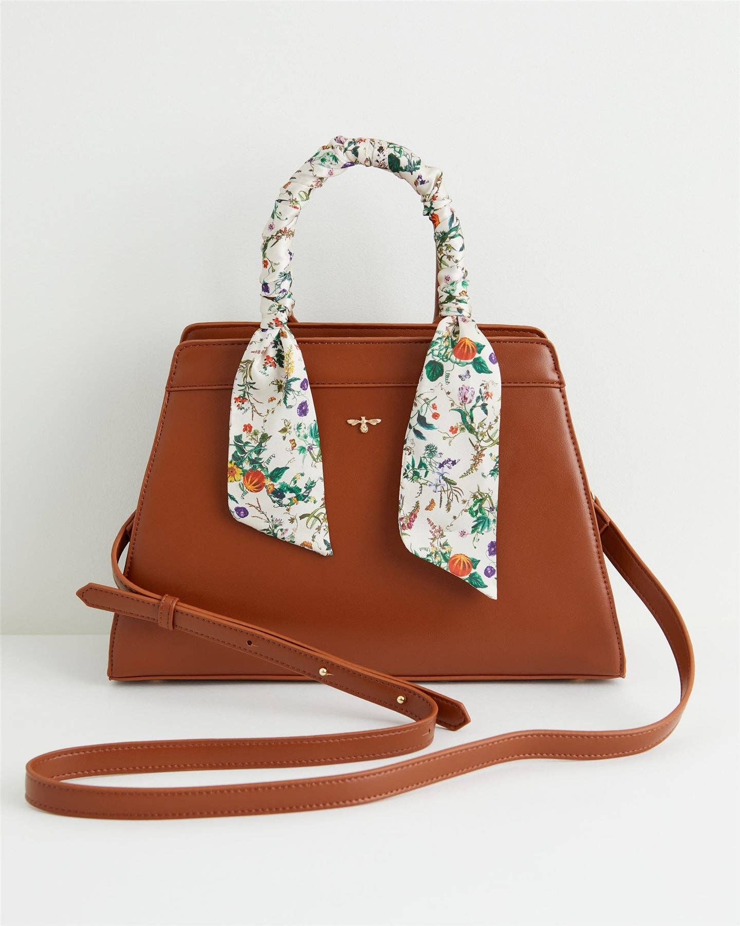 Fable England - FABLE Pumpkin Tan Tote Purse