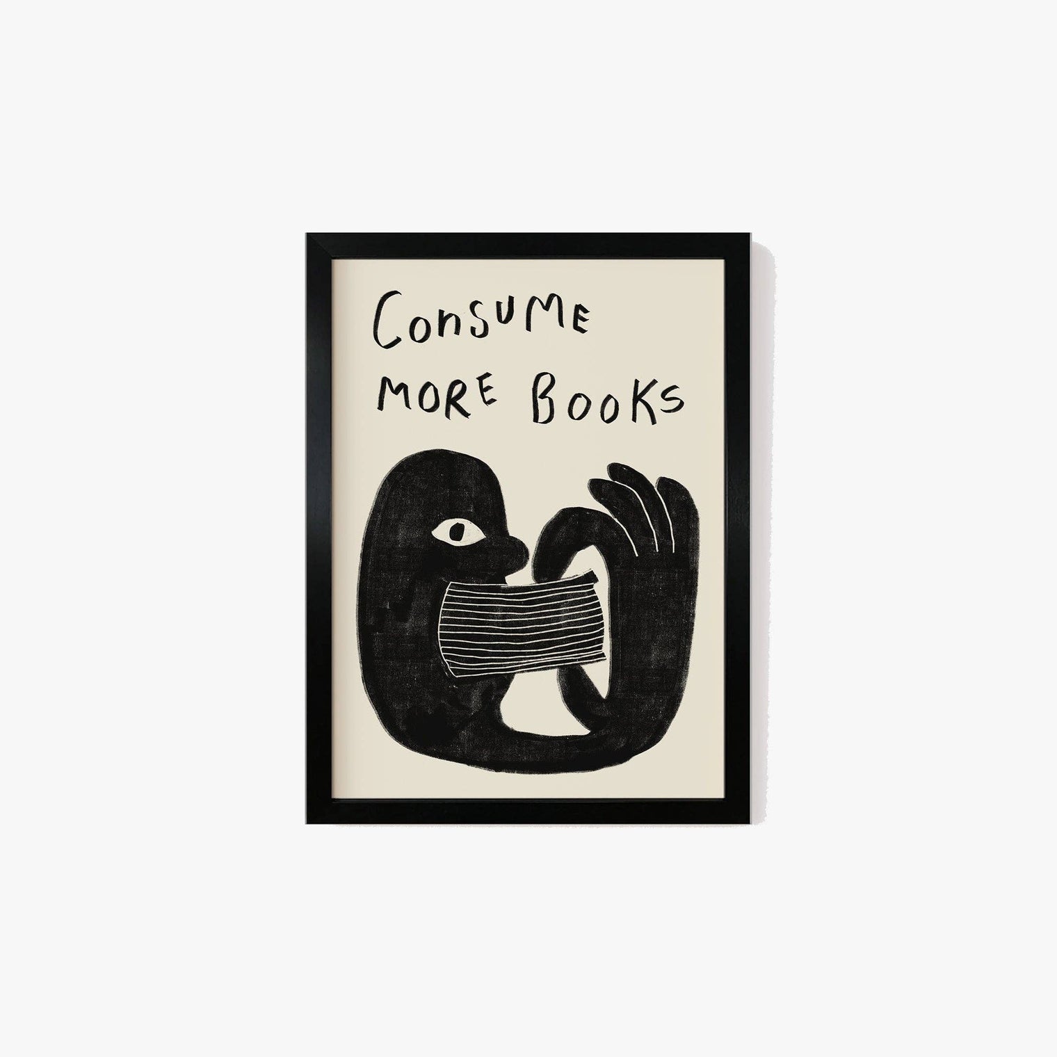 Consume More Books Print