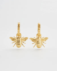 Fable England UK - Bee Huggie Earrings
