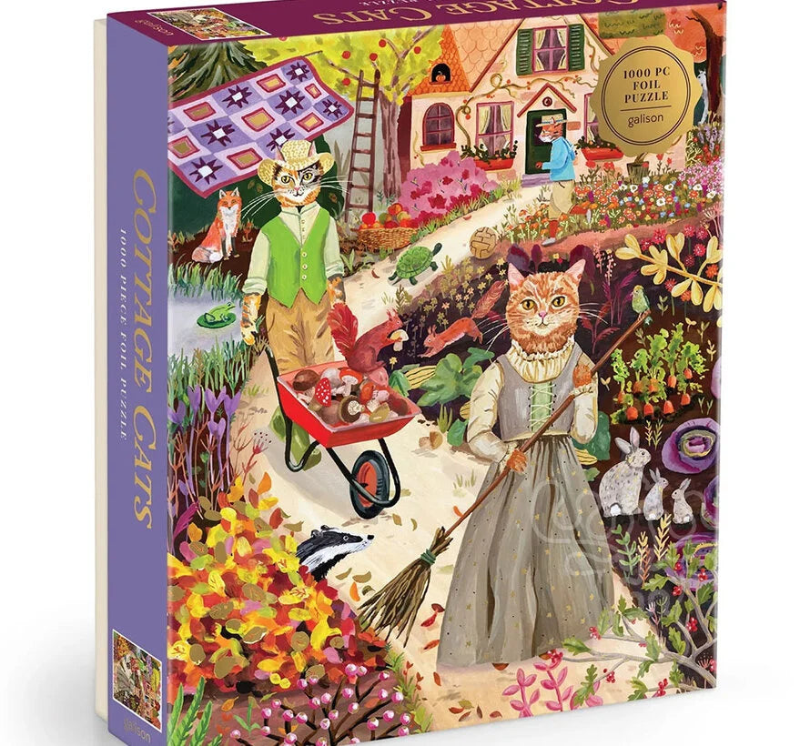 Raincoast - Cottage Cats 1000 Piece Puzzle