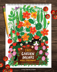 Garden Dreams 2027 Calendar