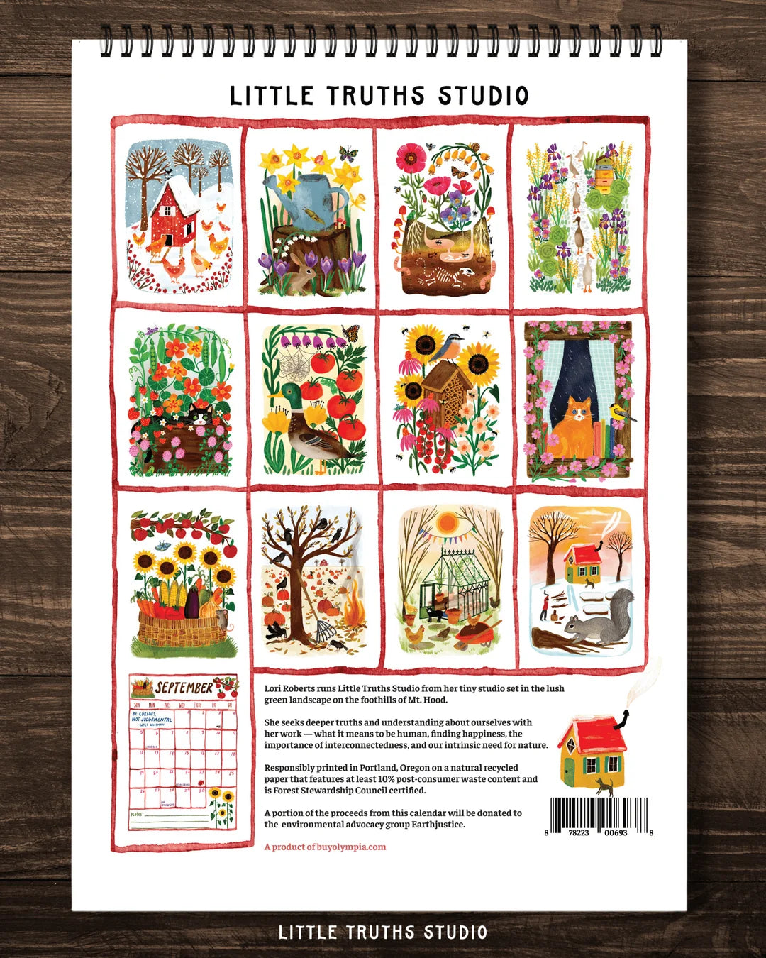 Garden Dreams 2027 Calendar