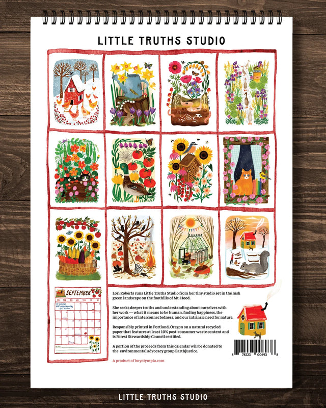 Garden Dreams 2027 Calendar