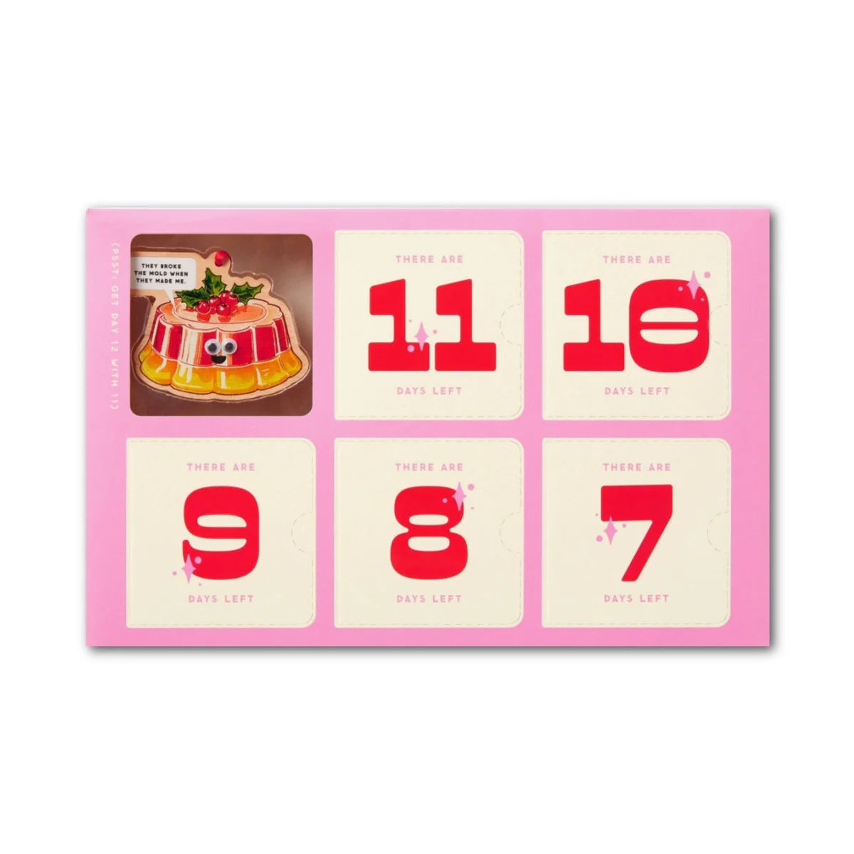 Googly & Bright Holiday Ornament Countdown Calendar
