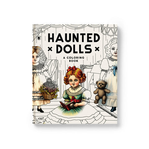 Raincoast - Haunted Dolls Colouring Book