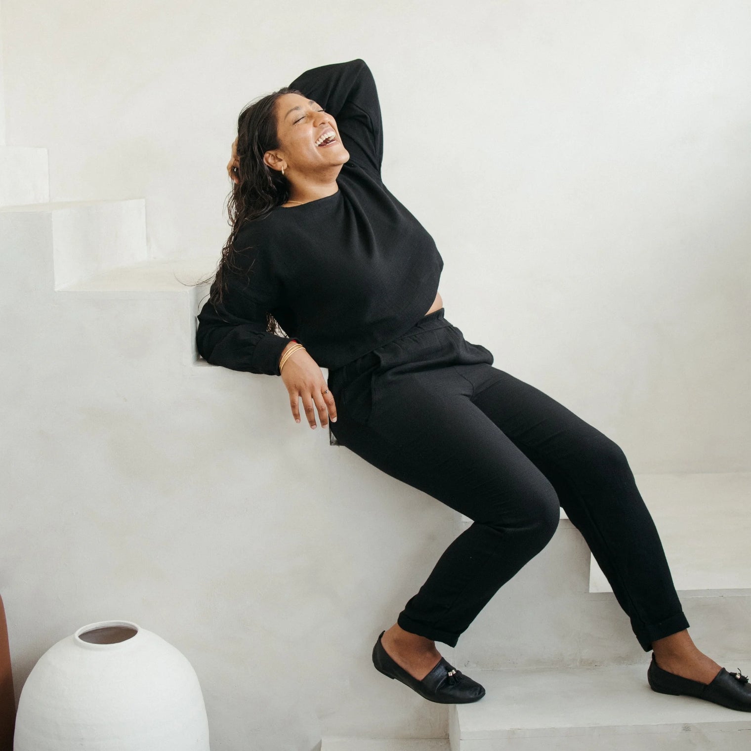 Pokoloko - Flat Black Pants
