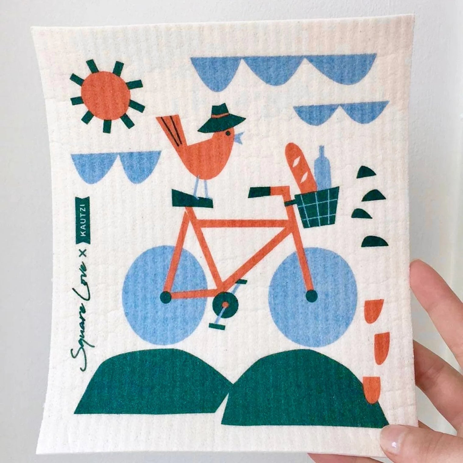 Bicycle Swedish Dishcloth