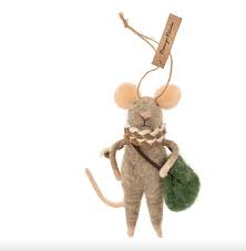 Christmas Mouse Ornament