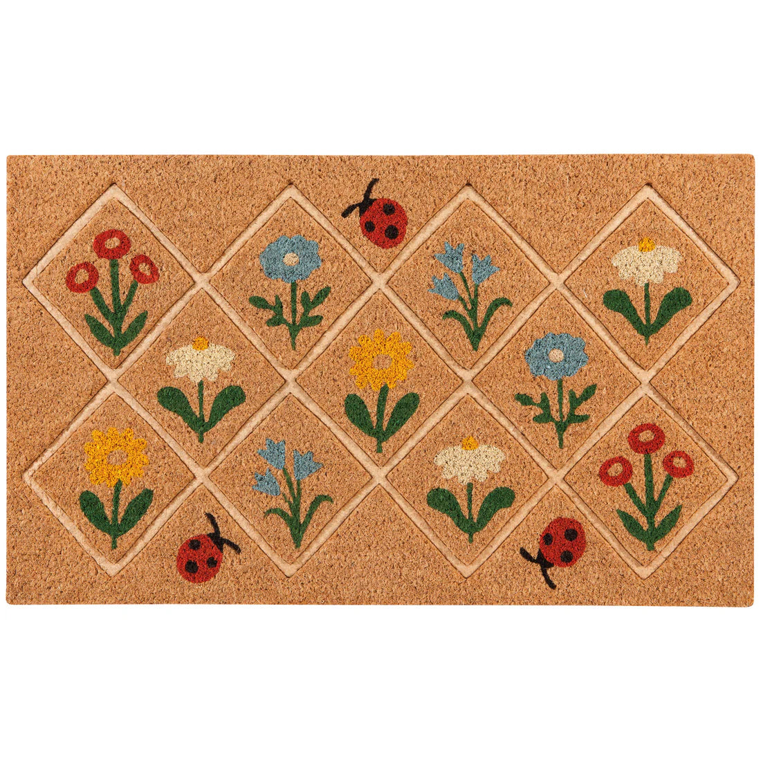 Hand Picked Flower Doormat