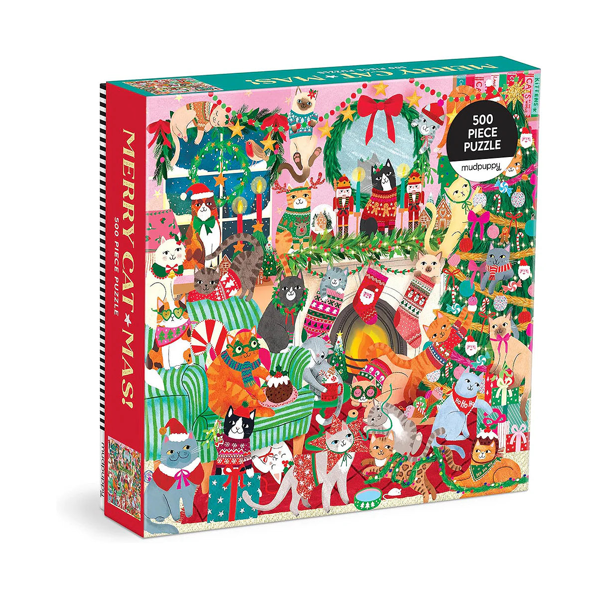 Merry Catmas! 500 Piece Puzzle