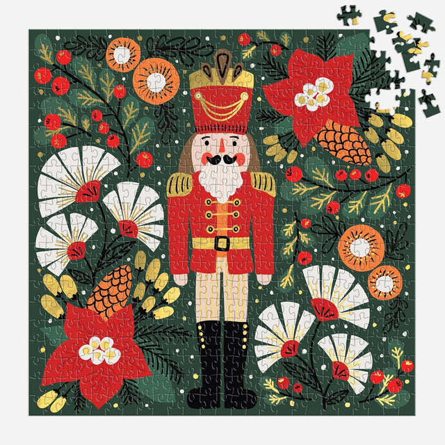 Merry Nutcracker 500 Piece Foil Puzzle