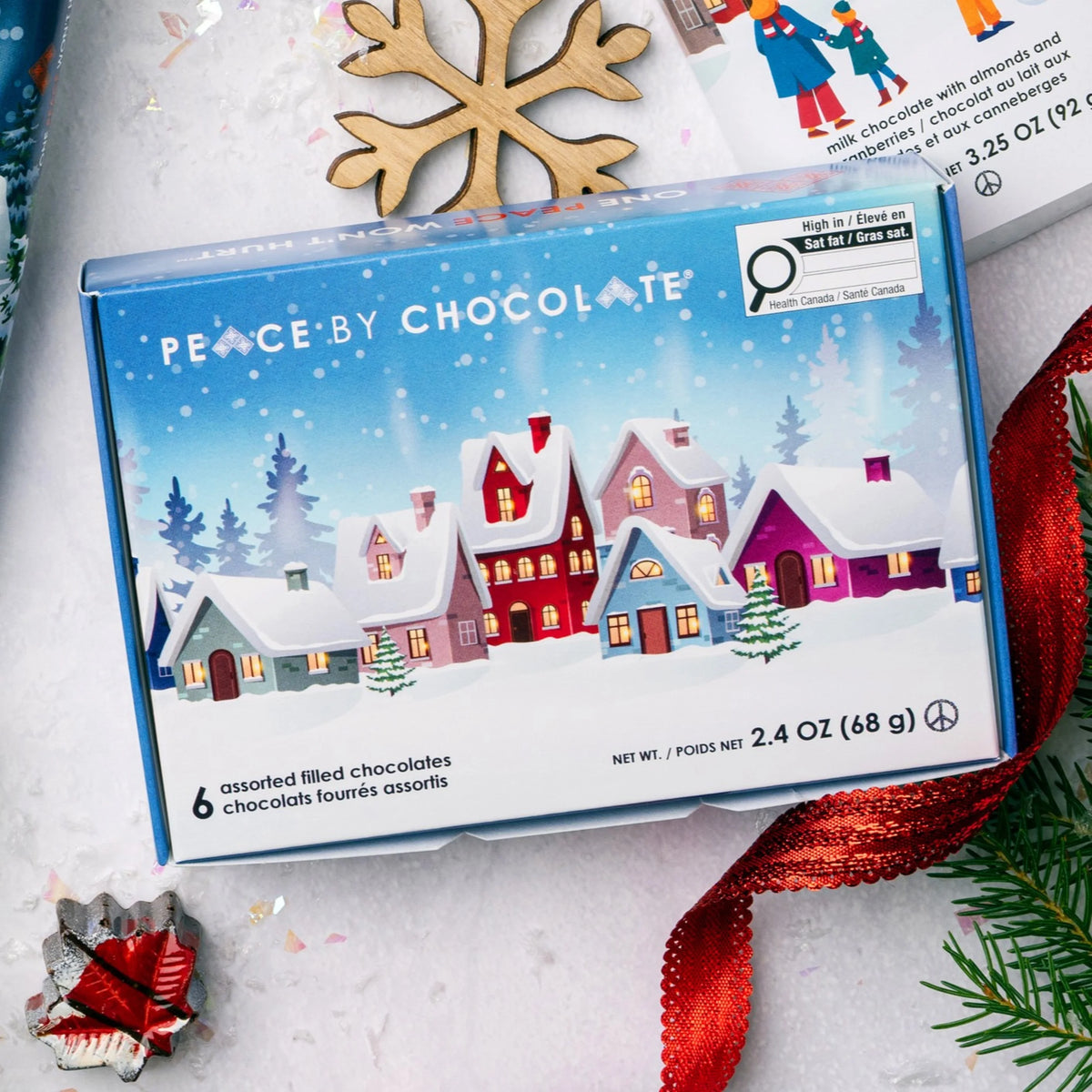 Peace By Chocolate - 6pc. Holiday Box