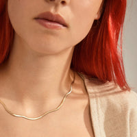 Joanna Recycled Snake Chain Necklace
