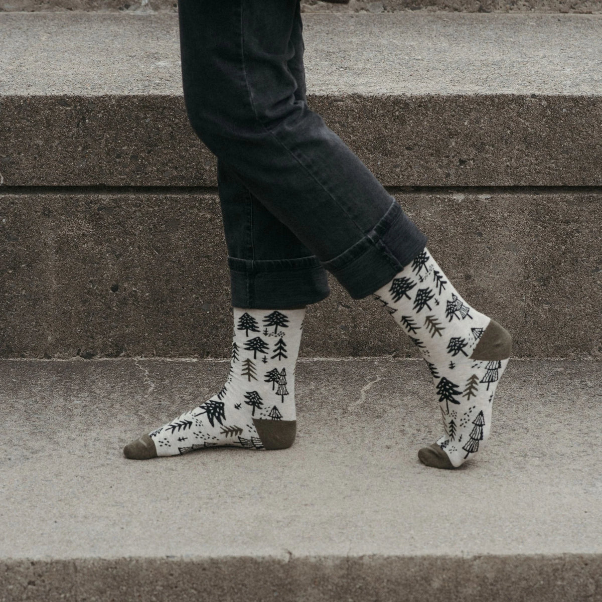 Forest Pima Socks