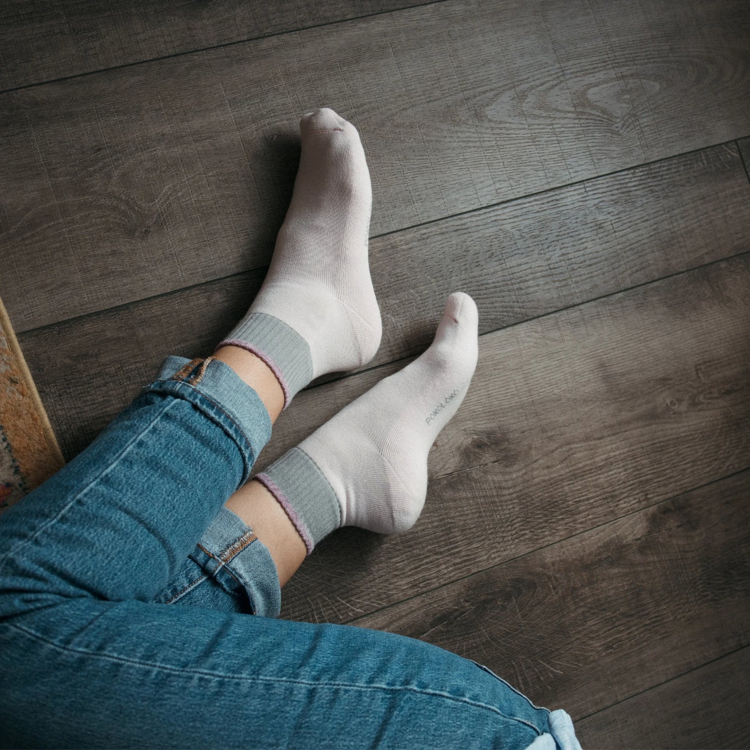 Block Pima Socks