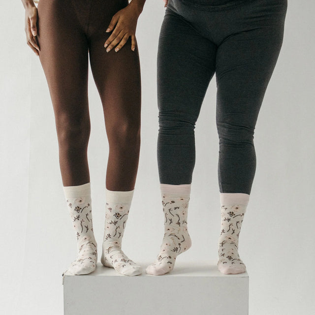 Field of Flora Pima Socks - Pack of 2