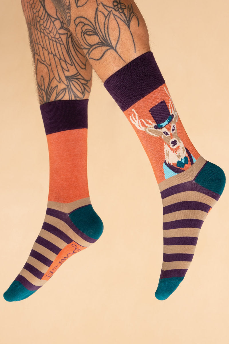 Men's Woodland Gentry Stag Socks