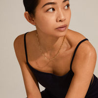 Ronja Recycled Paperclip Chain Necklace