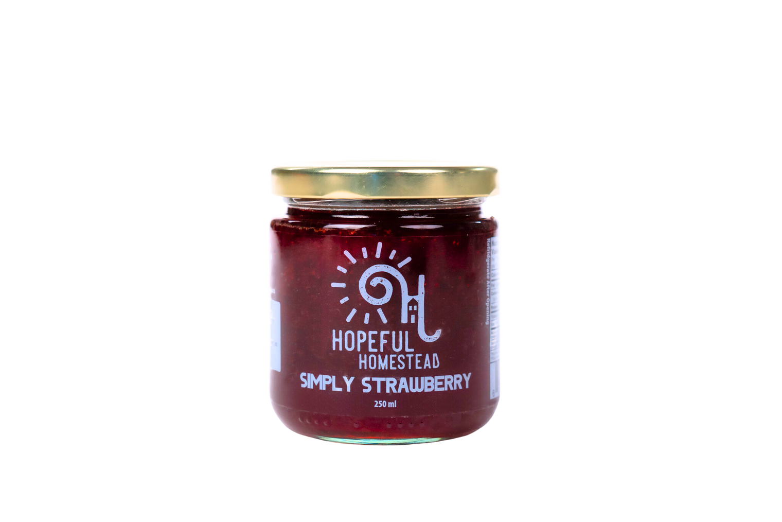 Hopeful Homestead Simply Strawberry Jam