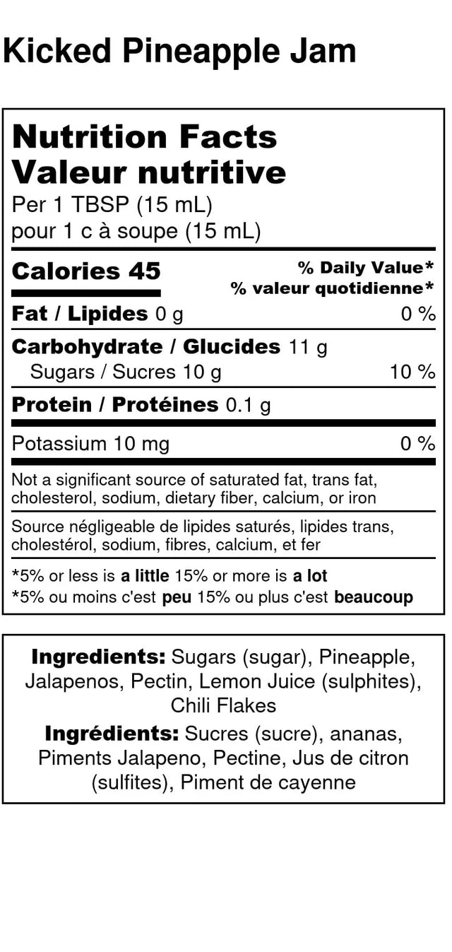 Hopeful Homestead Kicked Pineapple Jam 250 ml