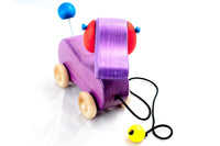 Toymaker of Lunenburg -Wooden Dog Pull Toy