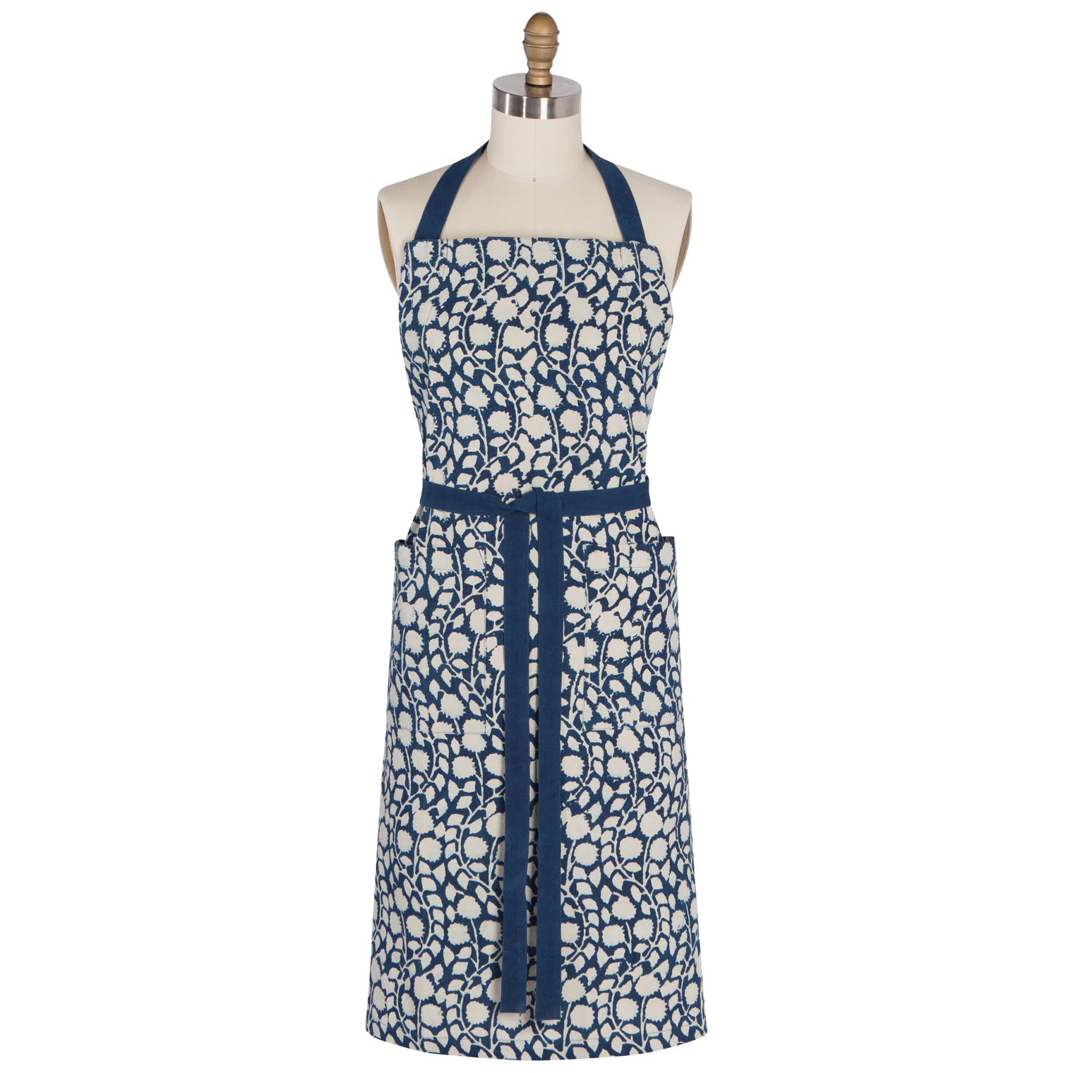Vinebloom Block Print Apron