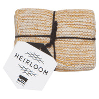 Ochre Knit Dishcloths Set of 2
