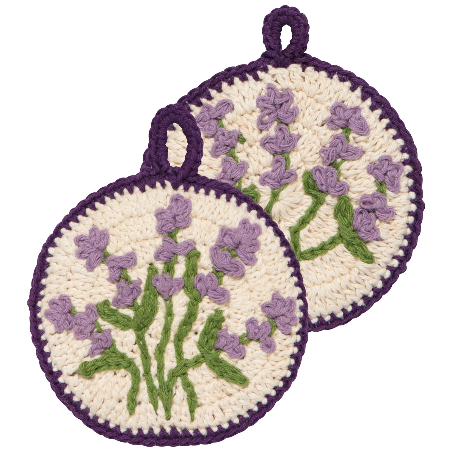 Danica - Lavender Crochet Sponges