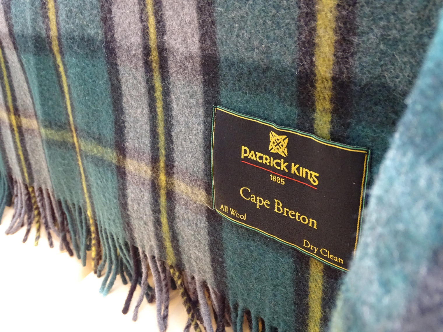 Patrick King Woollen Company - Cape Breton Tartan Highland Blanket