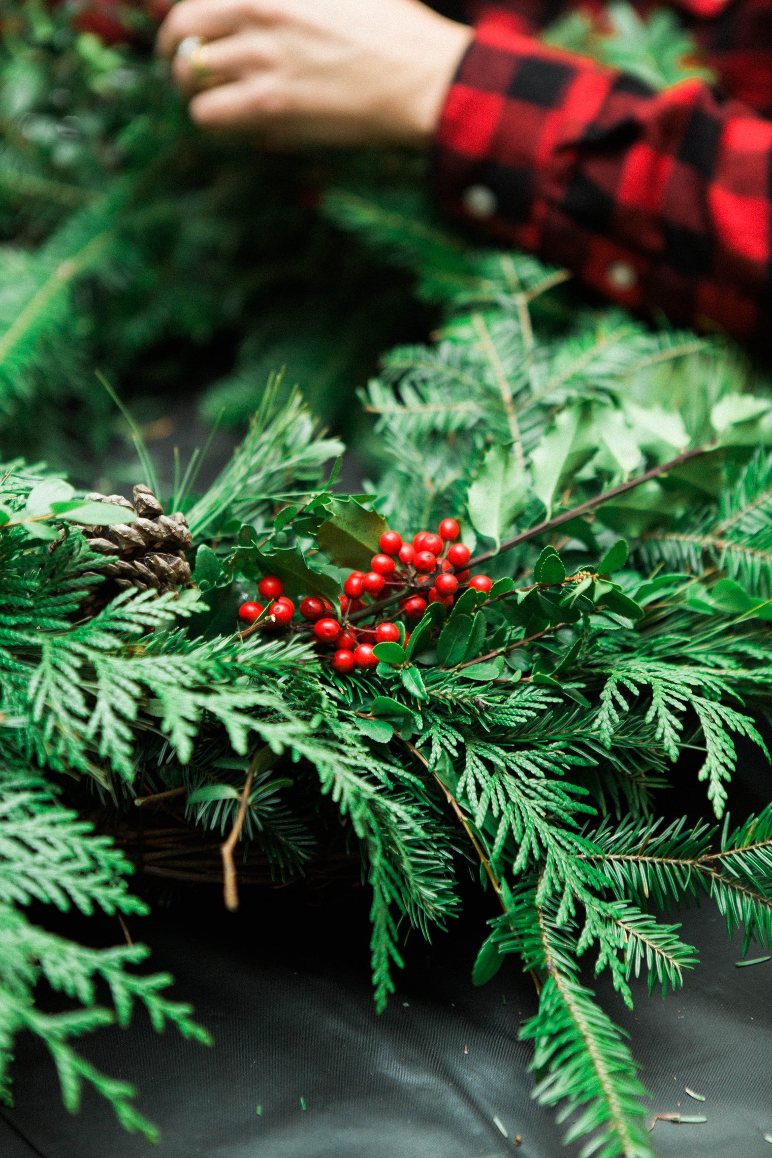 Christmas Centrepiece Workshop with Trinity's Florals