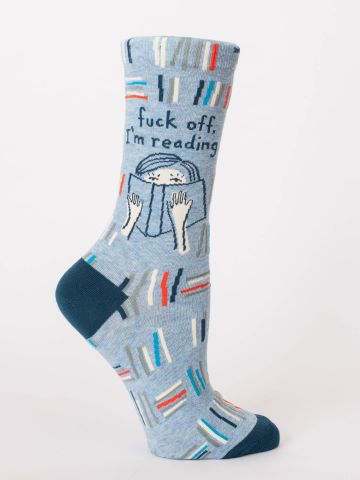 Fuck Off I'm Reading Socks