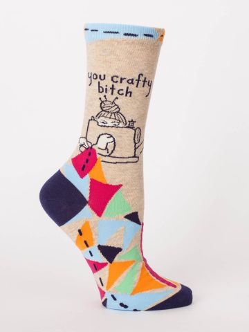 You Crafty Bitch Socks